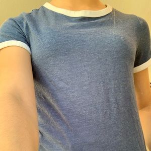 Blue tee shirt